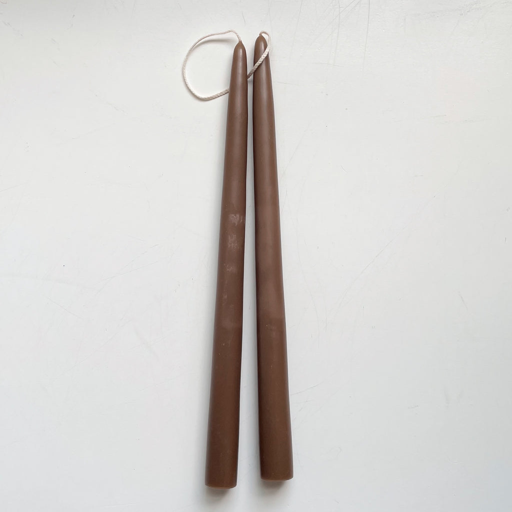 Colorful Hand-Dipped Tapers