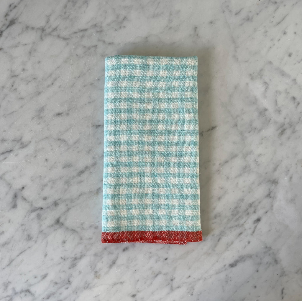 Gingham Linen Towels