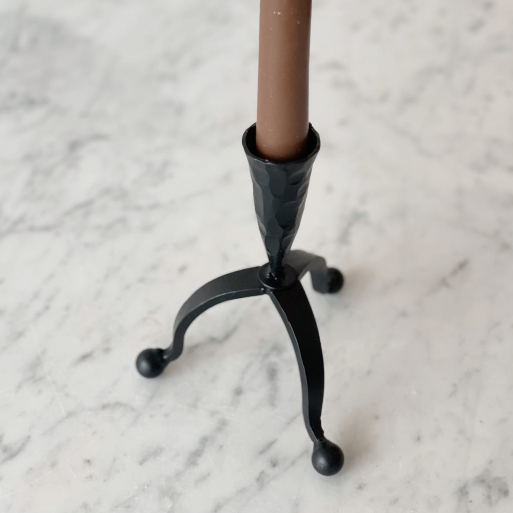 Iron Taper Candle Holder