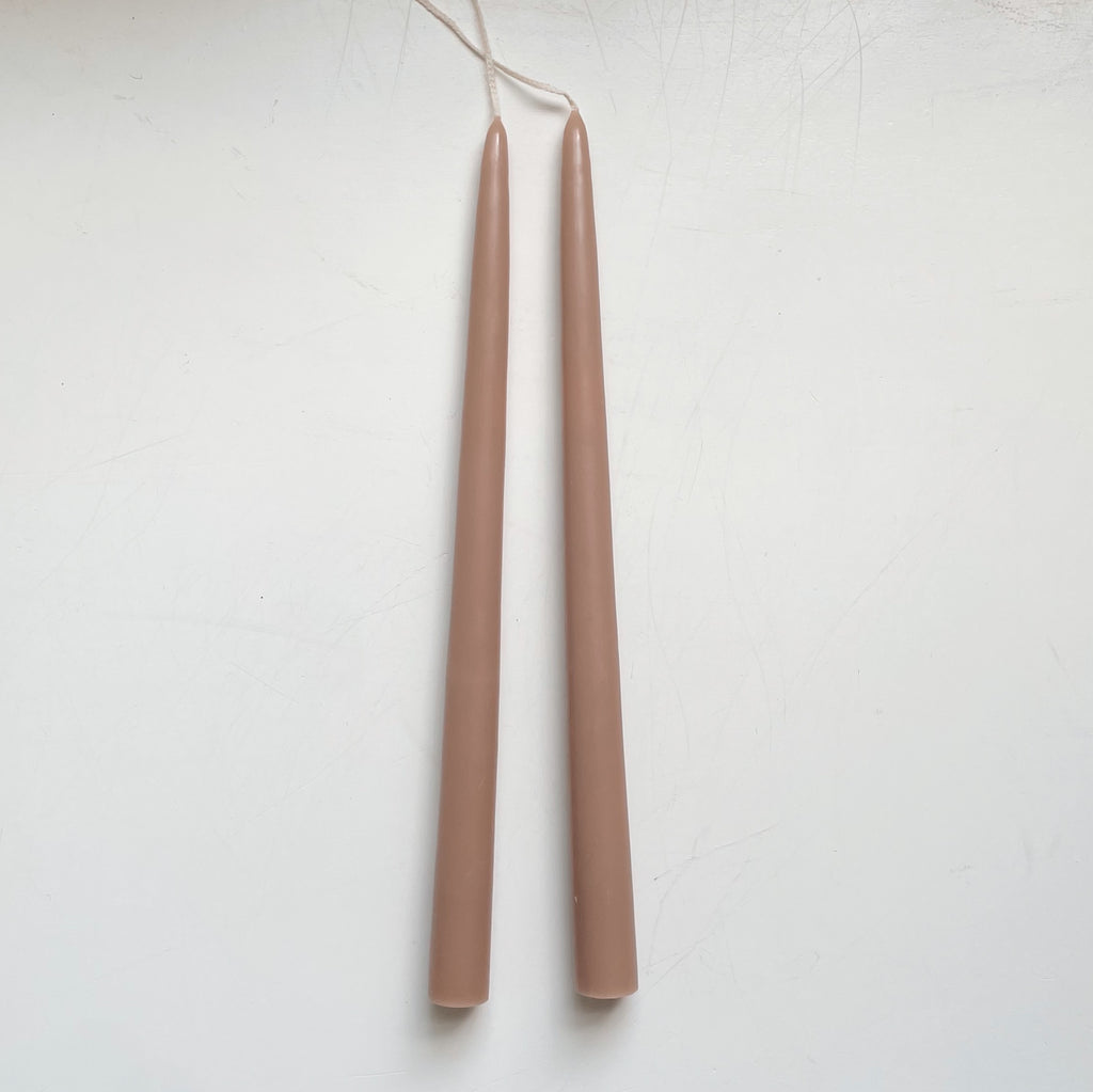 Colorful Hand-Dipped Tapers