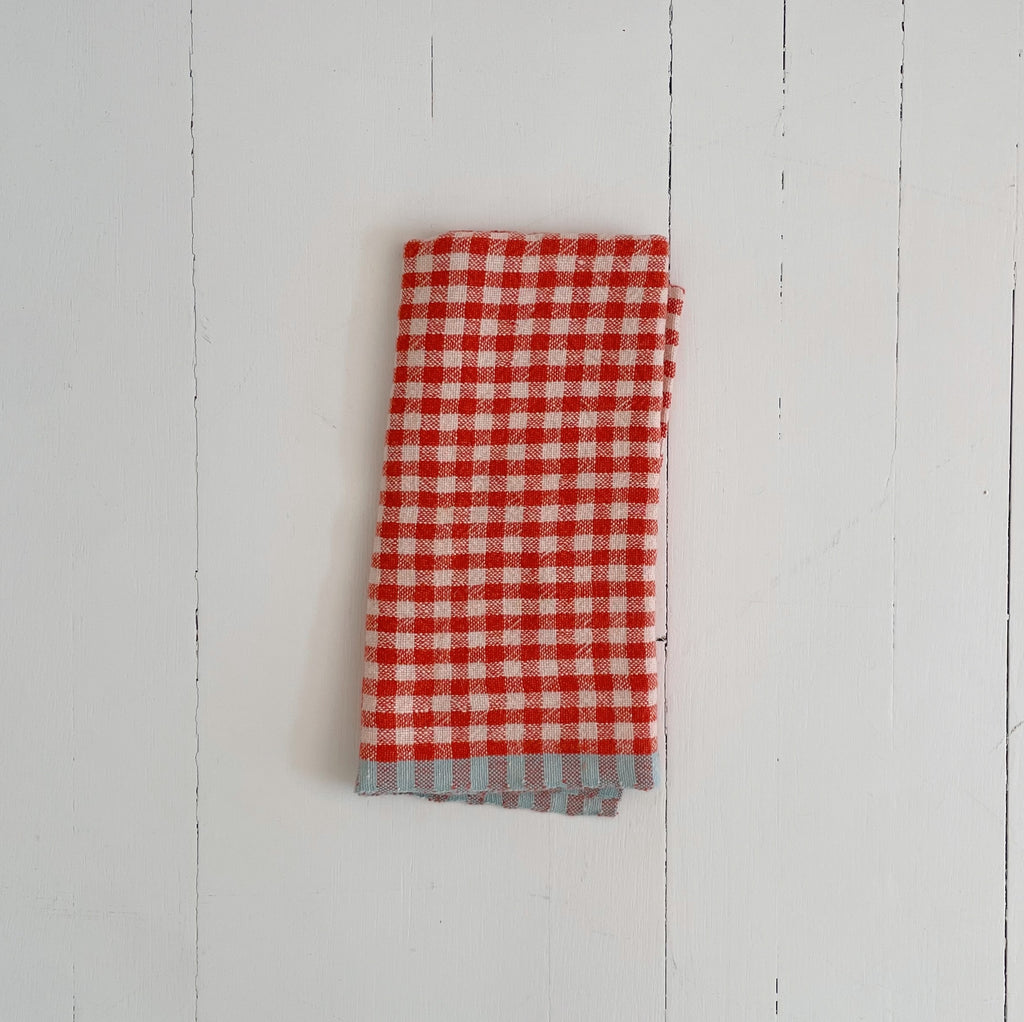 Gingham Linen Towels