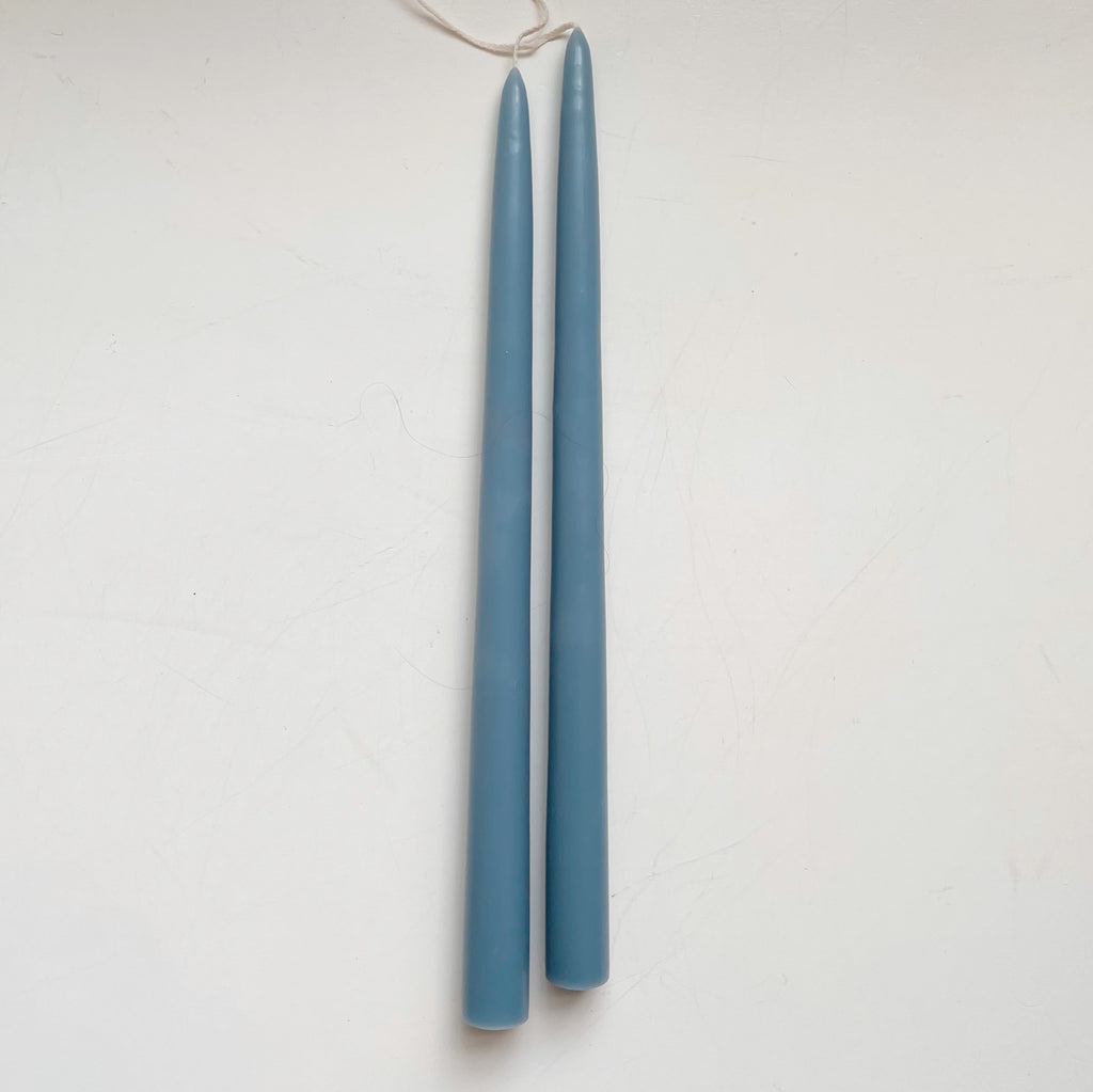 Colorful Hand-Dipped Tapers