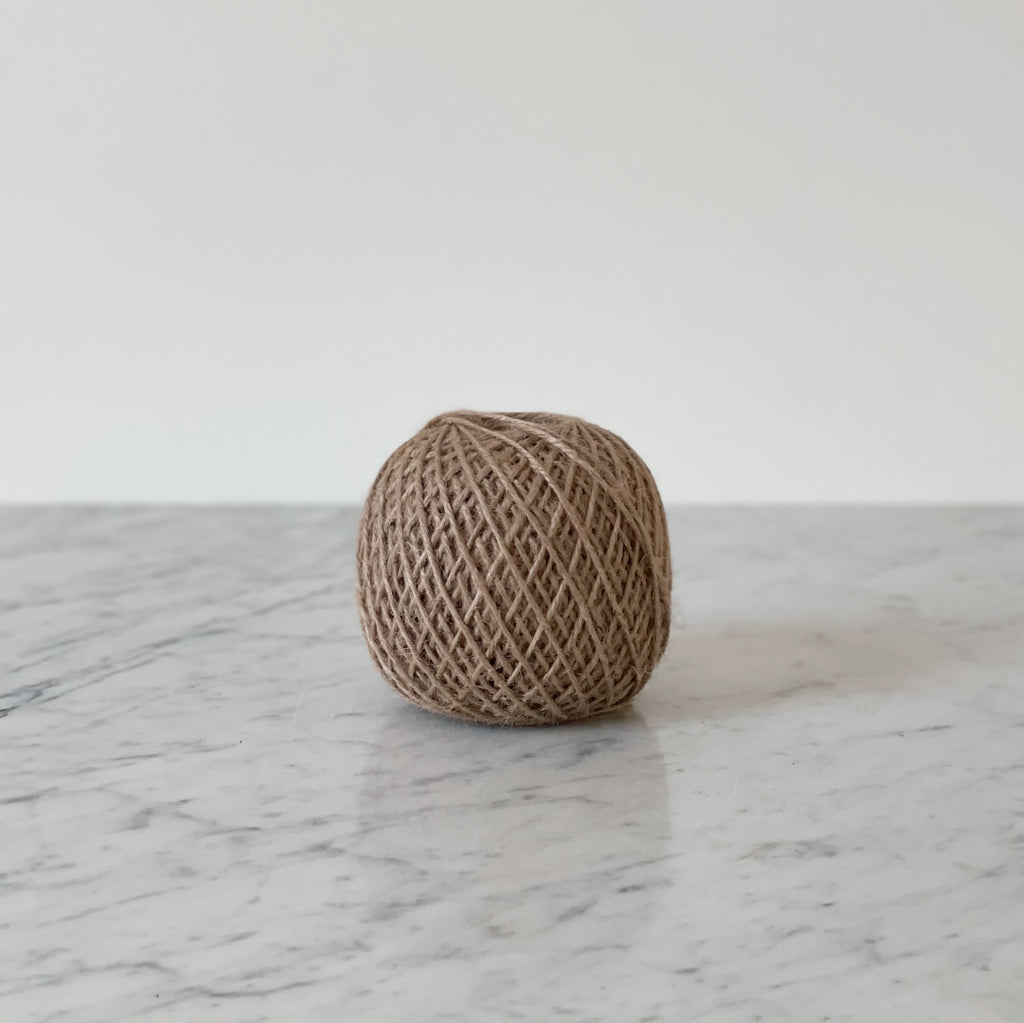 Oak Twine Stand with Jute Twine