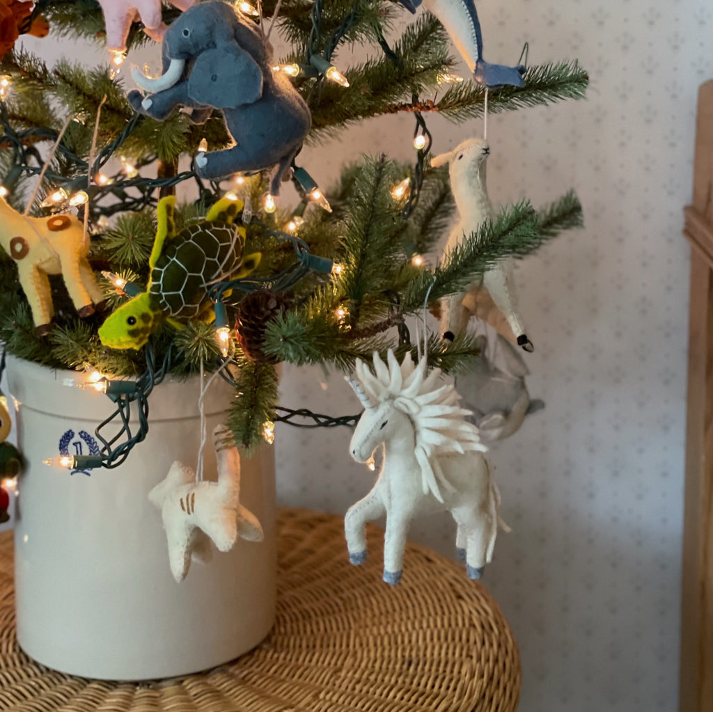 Felted Holiday Ornaments