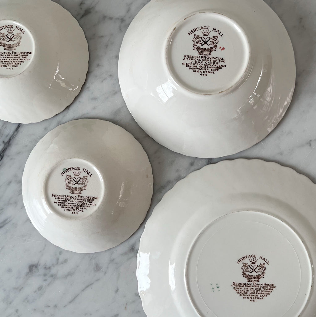 English Ironstone Bowls