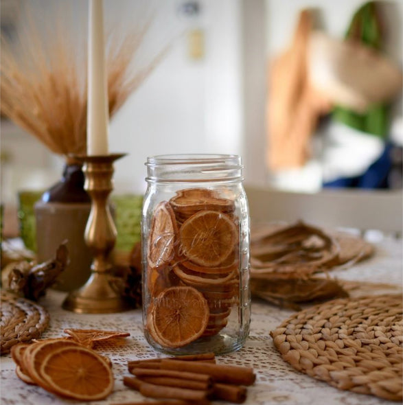 Dried Orange Wheels
