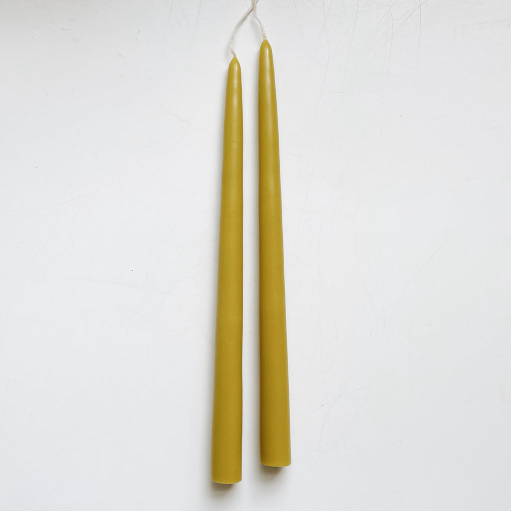 Colorful Hand-Dipped Tapers