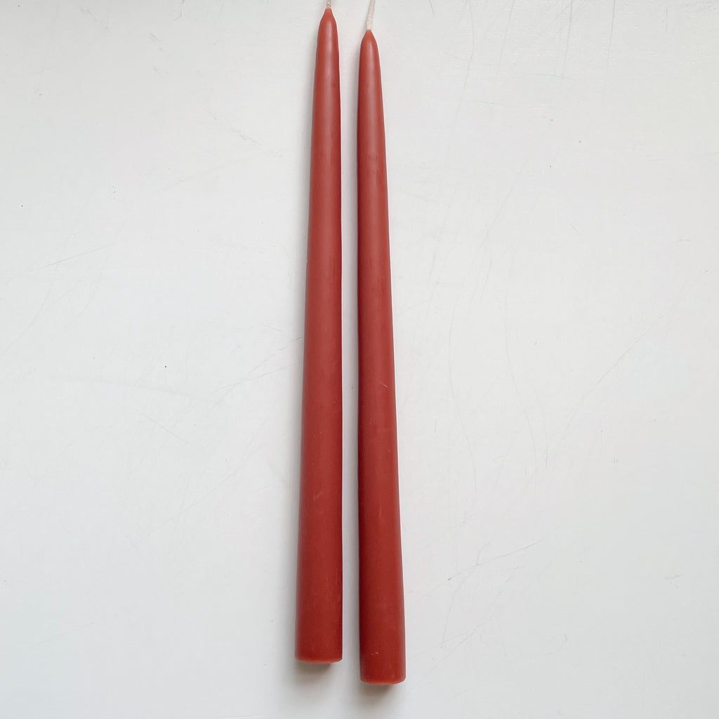 Colorful Hand-Dipped Tapers