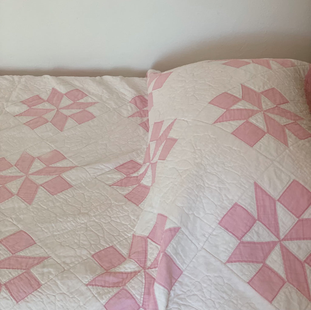 Vintage Pinwheel Variation Quilt