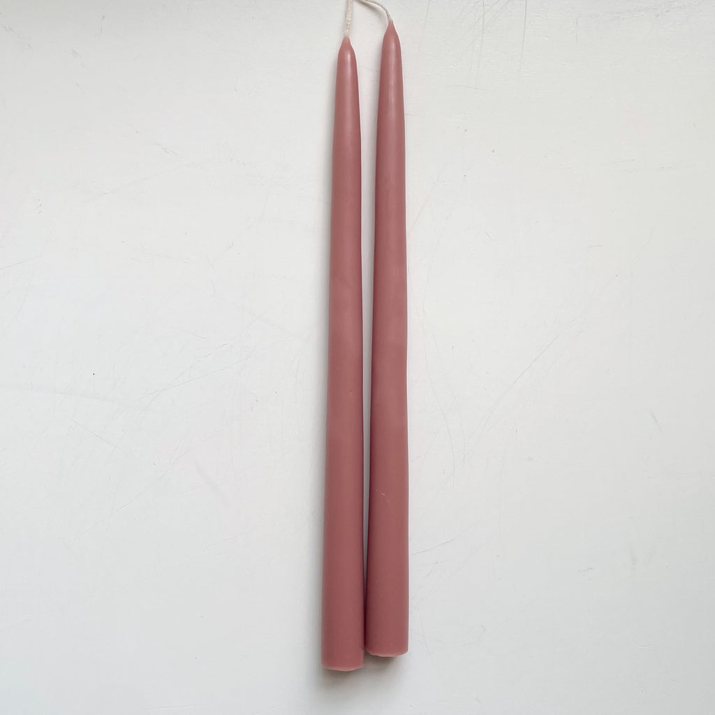 Colorful Hand-Dipped Tapers