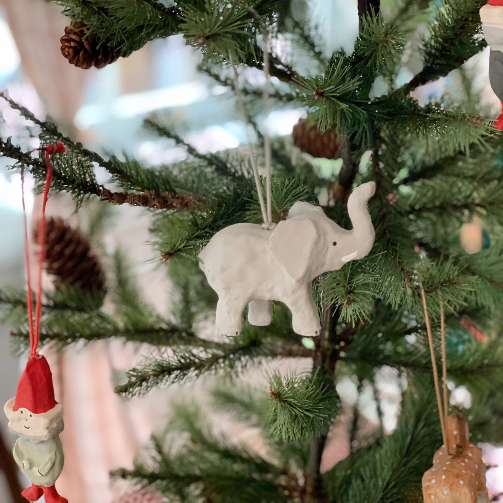 Paper Mache Animal Ornaments