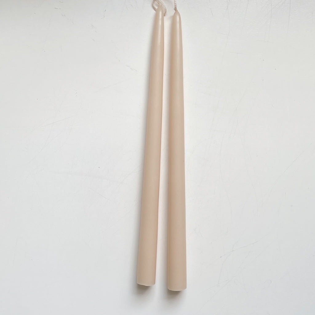 Colorful Hand-Dipped Tapers