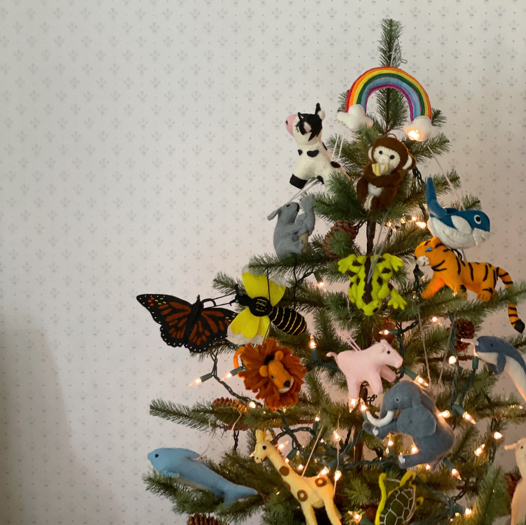 Felted Holiday Ornaments