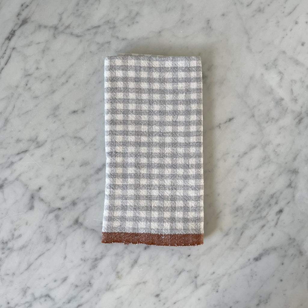 Gingham Linen Towels