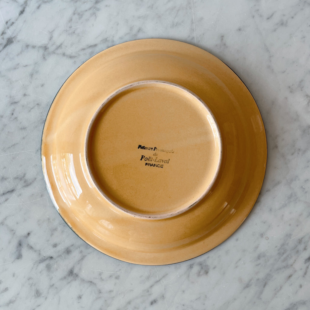 French Provençal Hand-Painted Bowl
