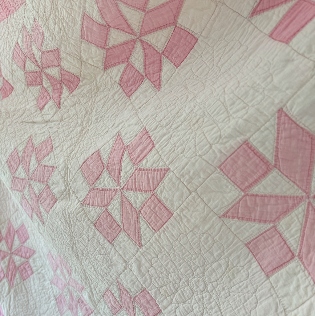 Vintage Pinwheel Variation Quilt