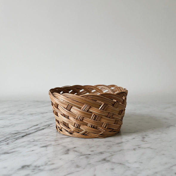 Handwoven Grass Basket