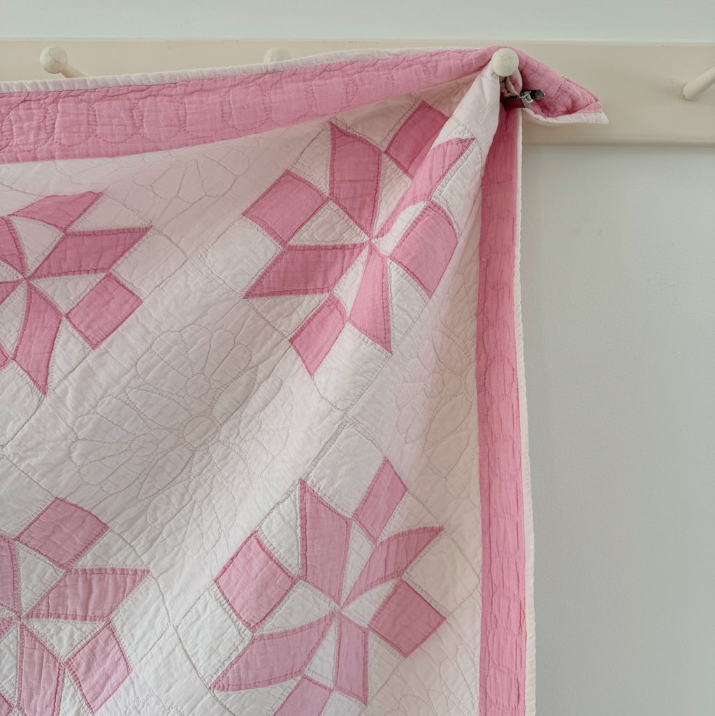Vintage Pinwheel Variation Quilt