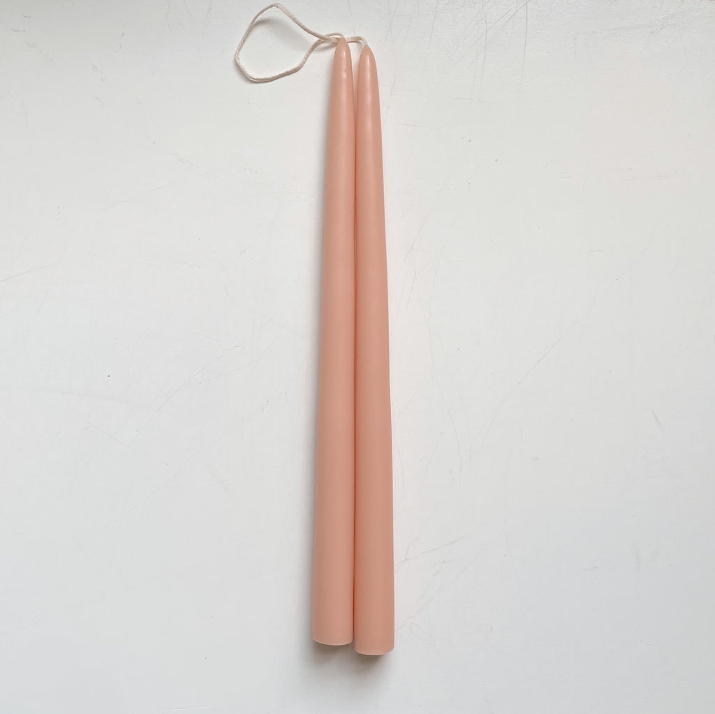 Colorful Hand-Dipped Tapers