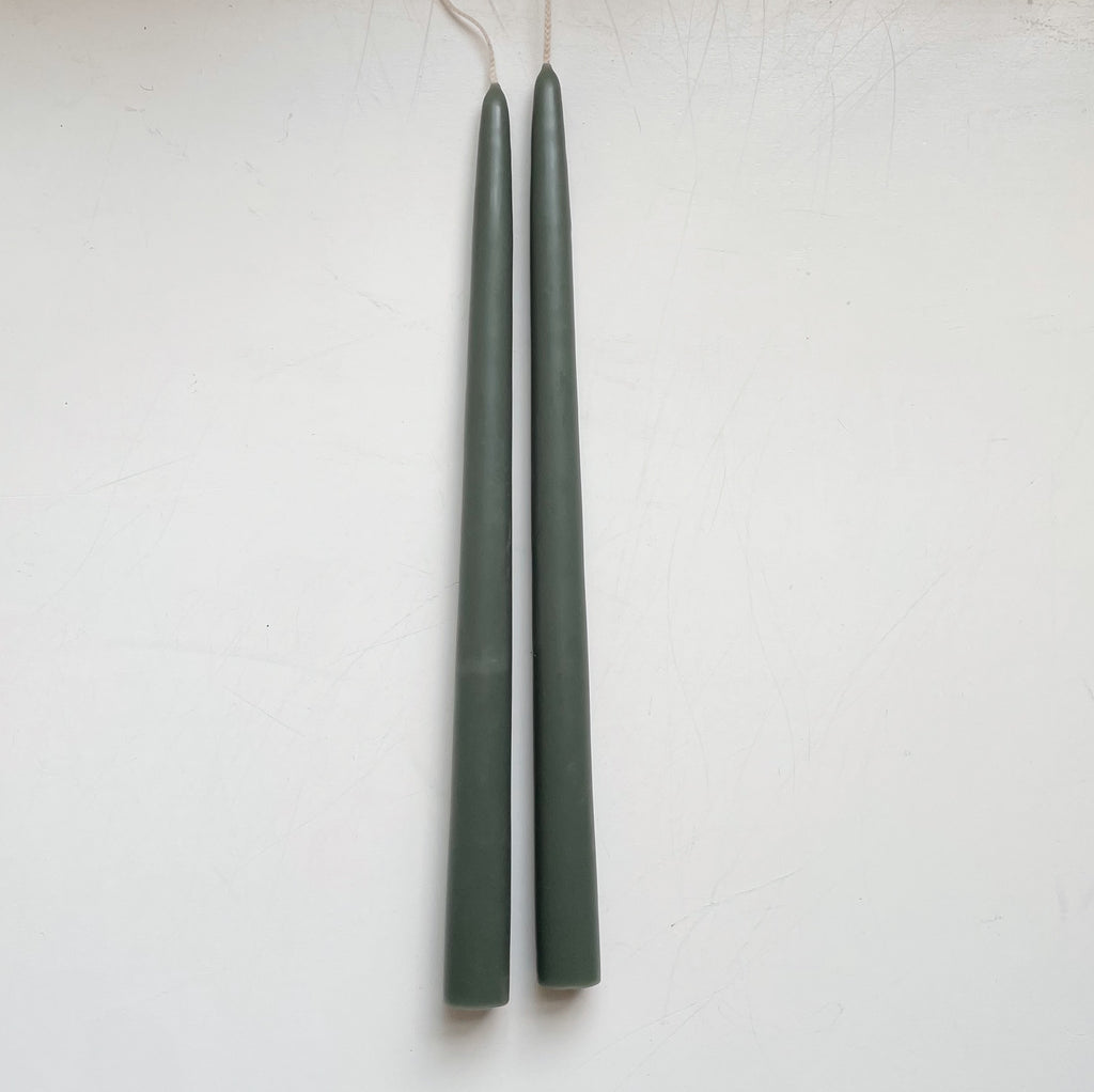 Colorful Hand-Dipped Tapers