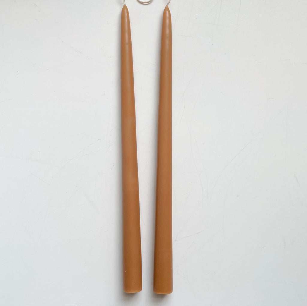 Colorful Hand-Dipped Tapers