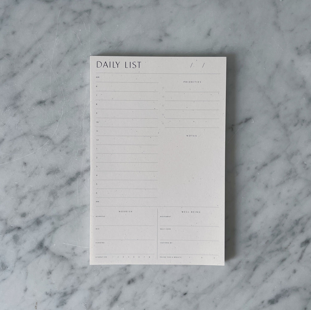 Daily List Pad