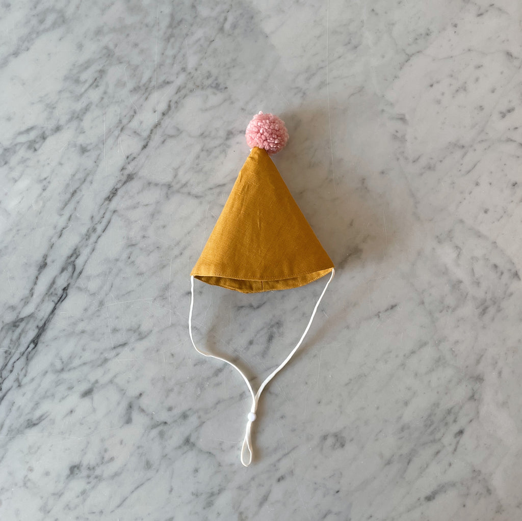 Kid's Linen Party Hat