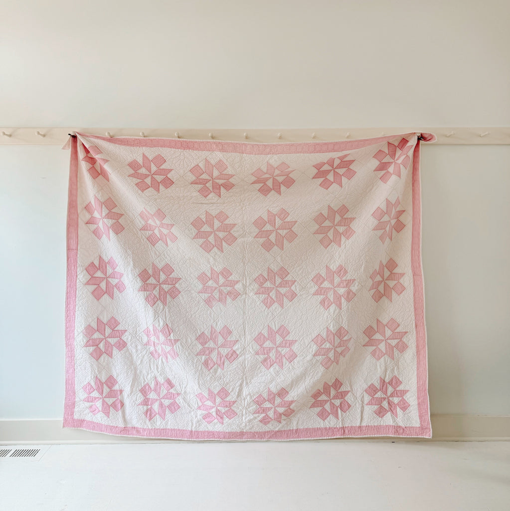 Vintage Pinwheel Variation Quilt