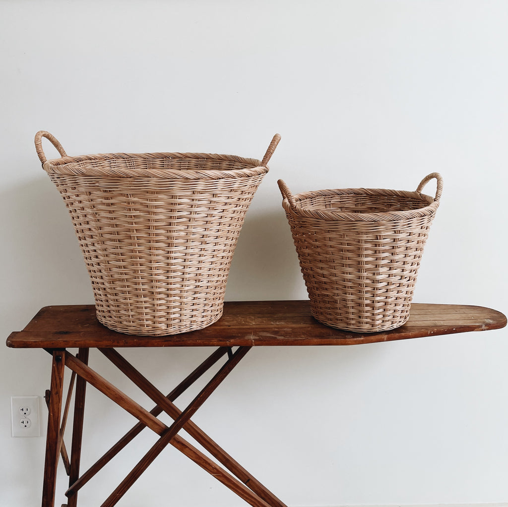 Round Heirloom Laundry Basket