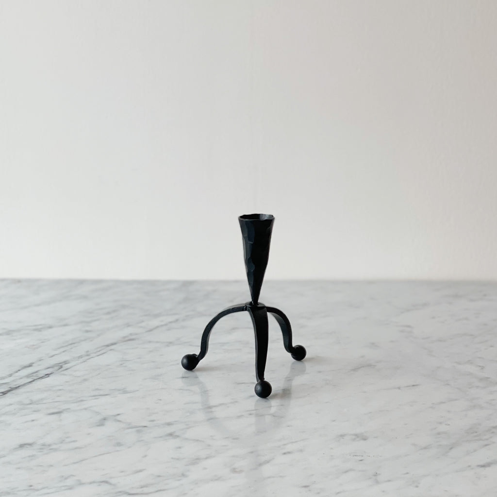 Iron Taper Candle Holder