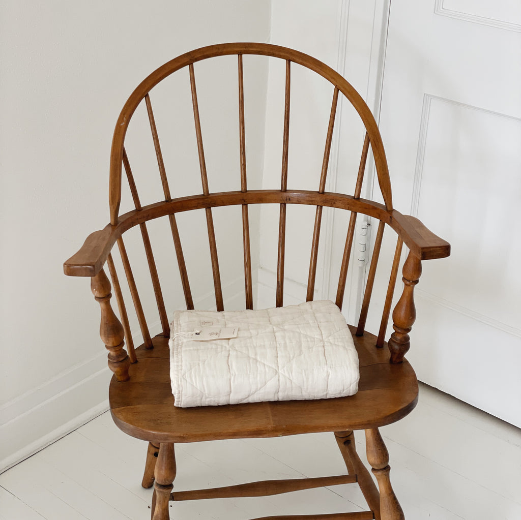 Quilted Crib Blanket