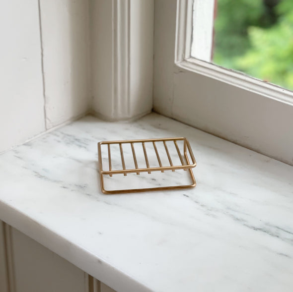 Brass Soap Stand