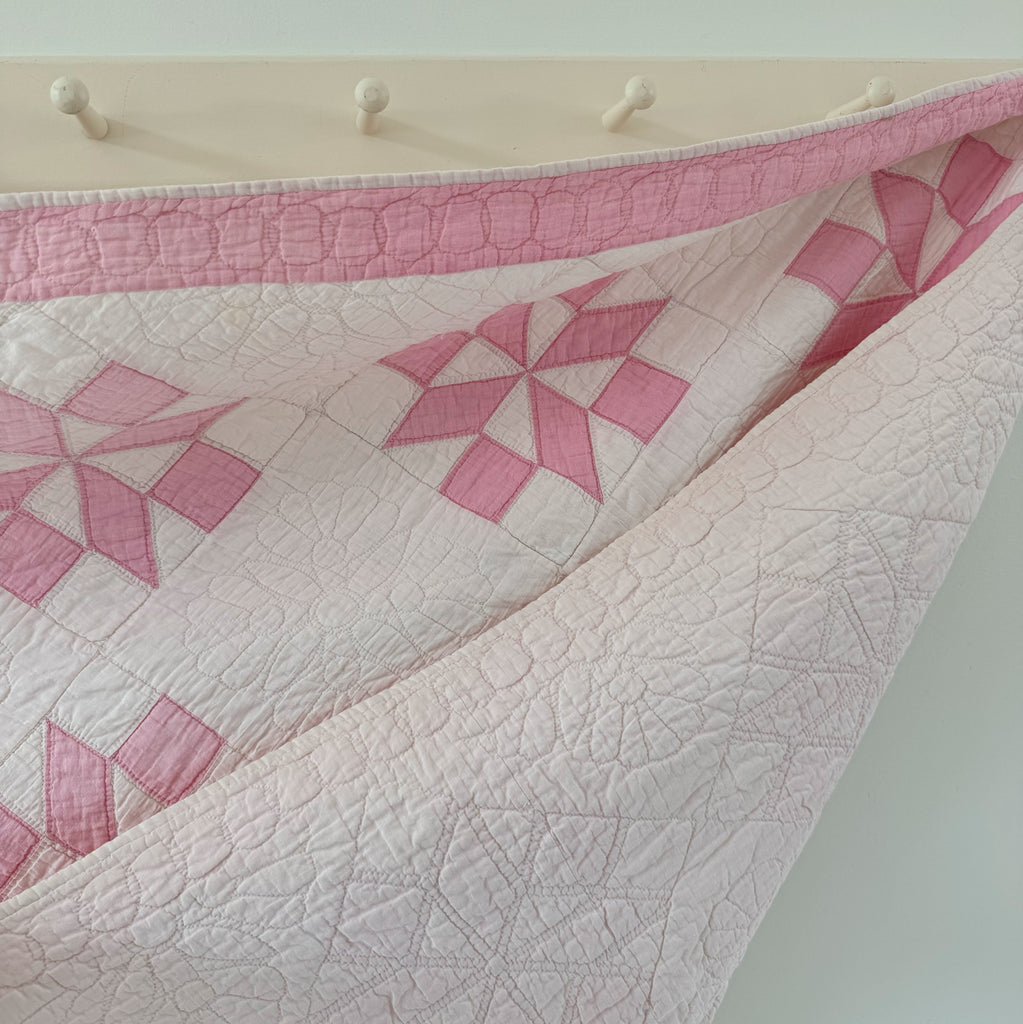 Vintage Pinwheel Variation Quilt