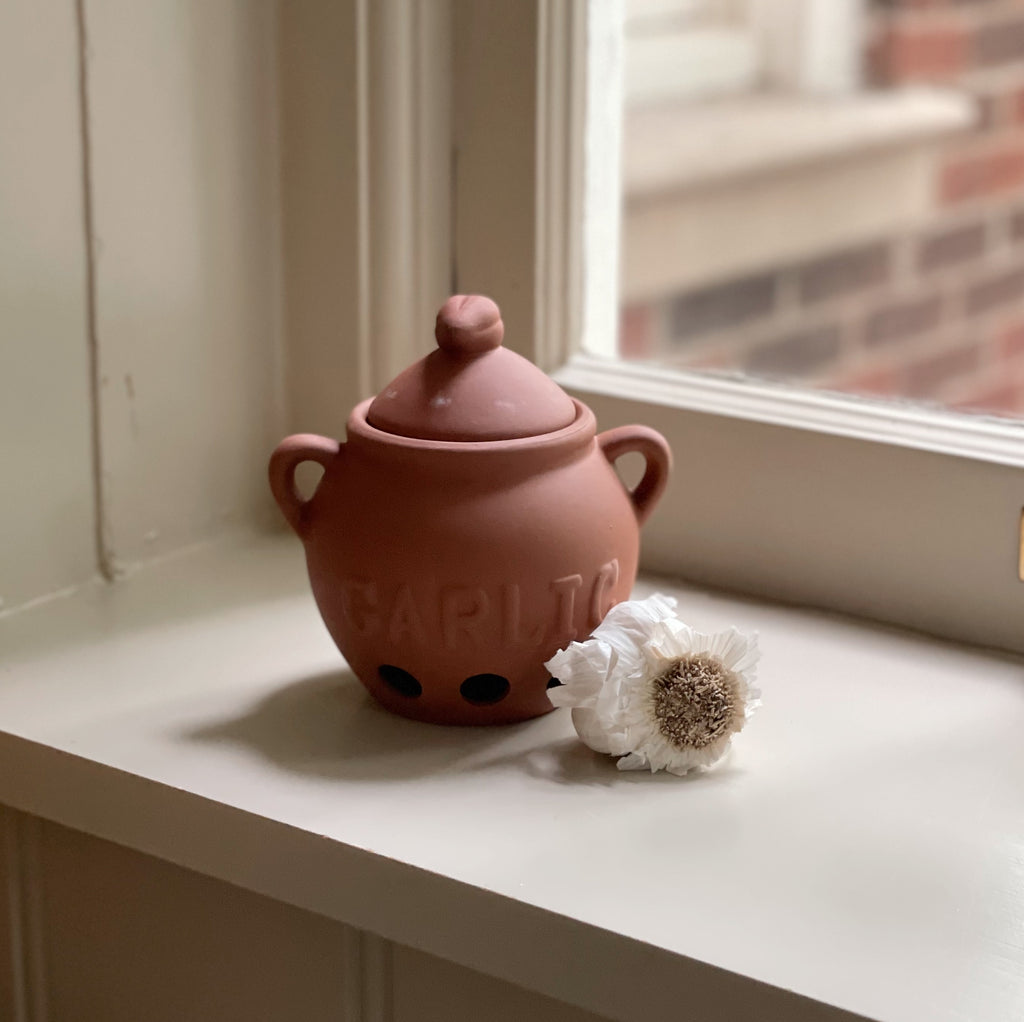 Terracotta Garlic Keeper