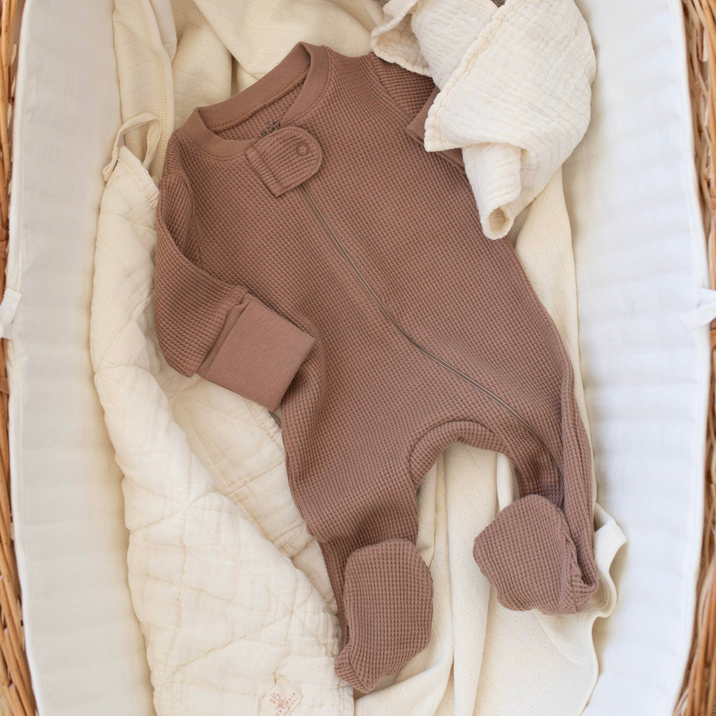 Waffle Footed Long Johns