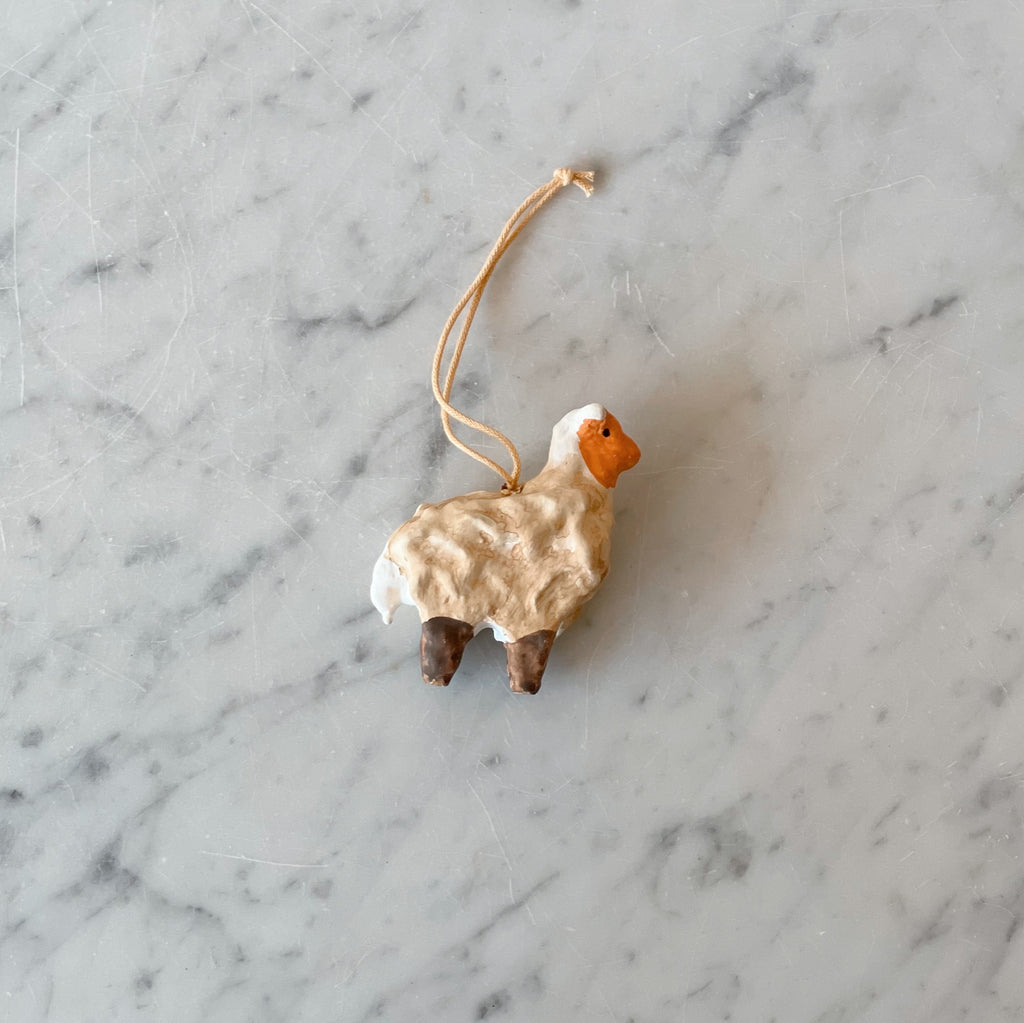Paper Mache Animal Ornaments