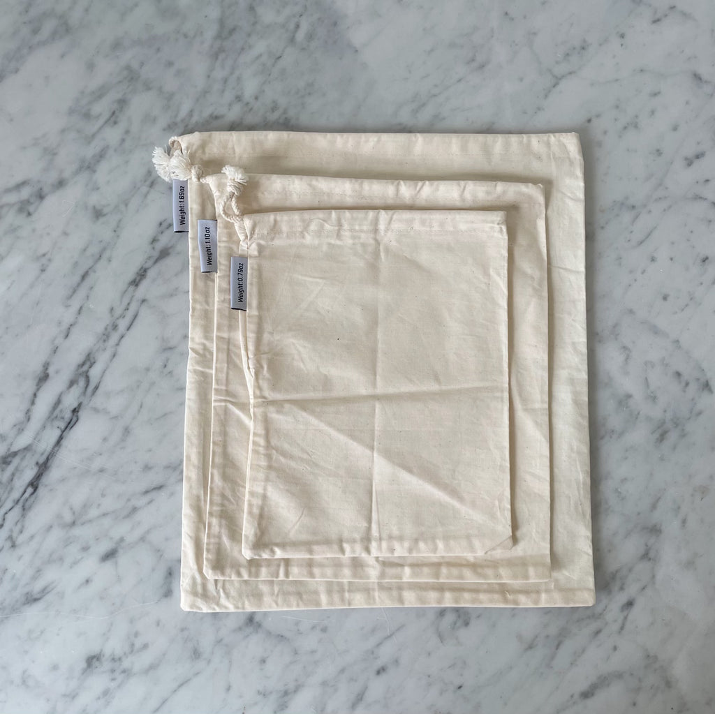 Drawstring Cotton Produce Bag