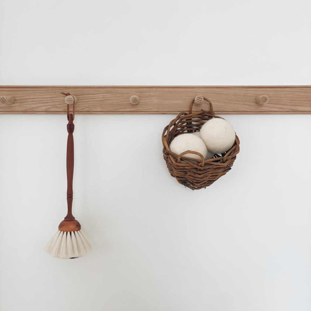 Pear Wood Dust Brush