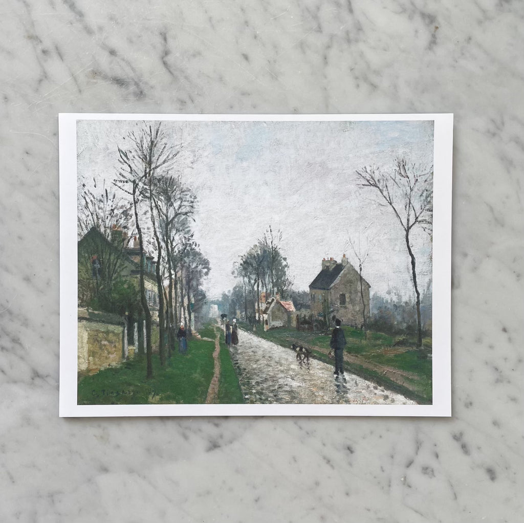 Road to Versailles Antique Art Print