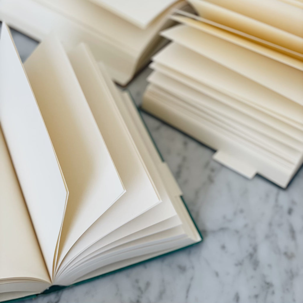 About Blanks Vintage Book Notebook
