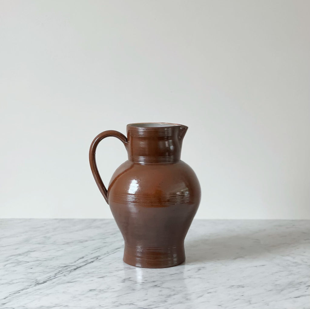 Poterie Renault Still Life Ceramic Pitcher