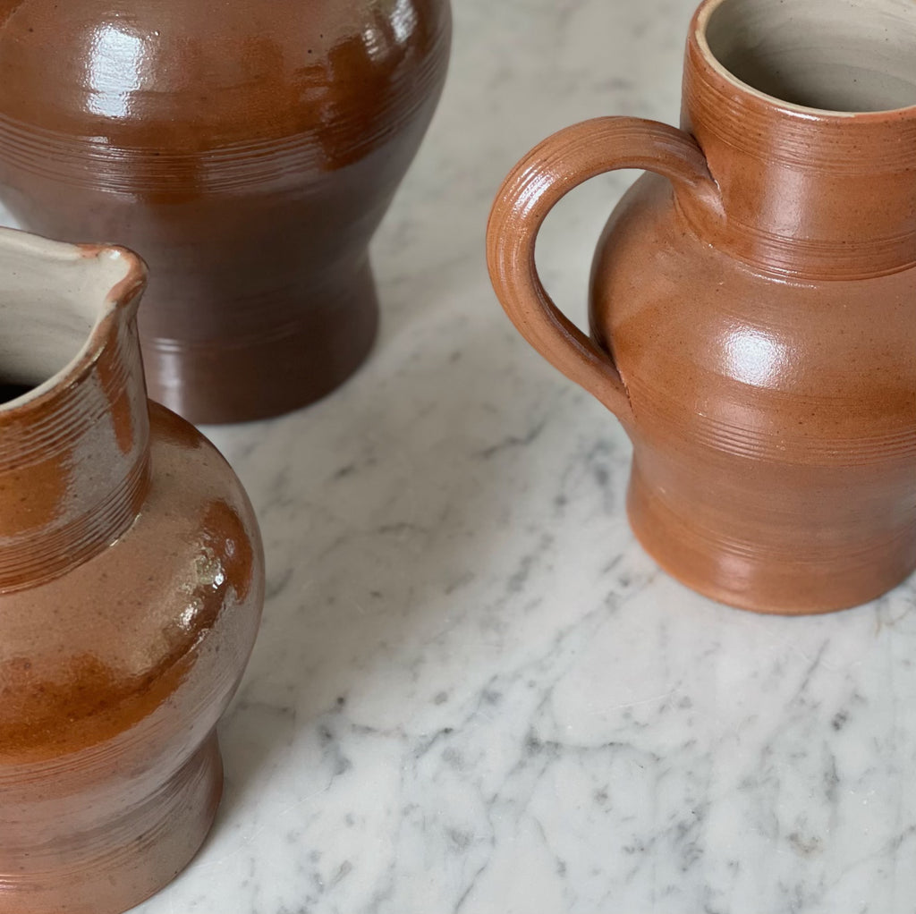 Poterie Renault Still Life Ceramic Pitcher