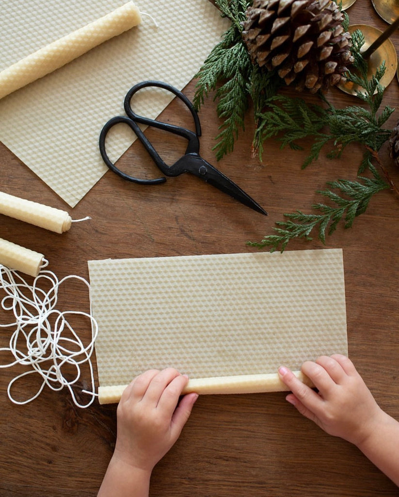 Large Beeswax Candle Rolling Kit