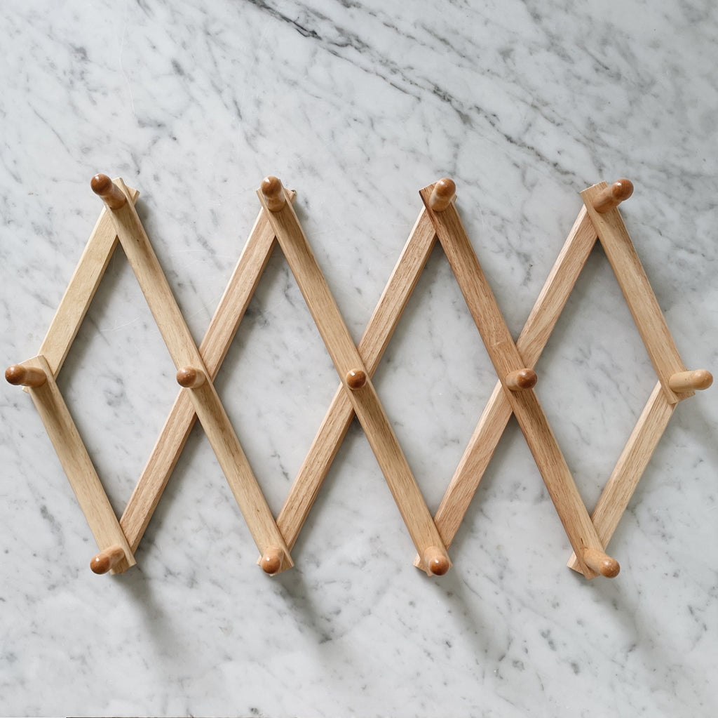 Accordion Peg Rack