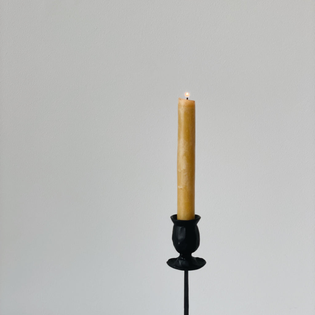 Iron Candlestick Holder