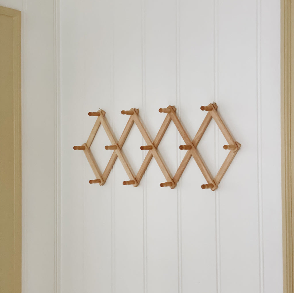Accordion Peg Rack