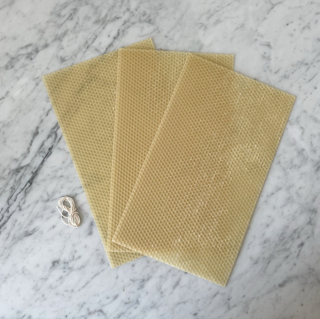 Large Beeswax Candle Rolling Kit