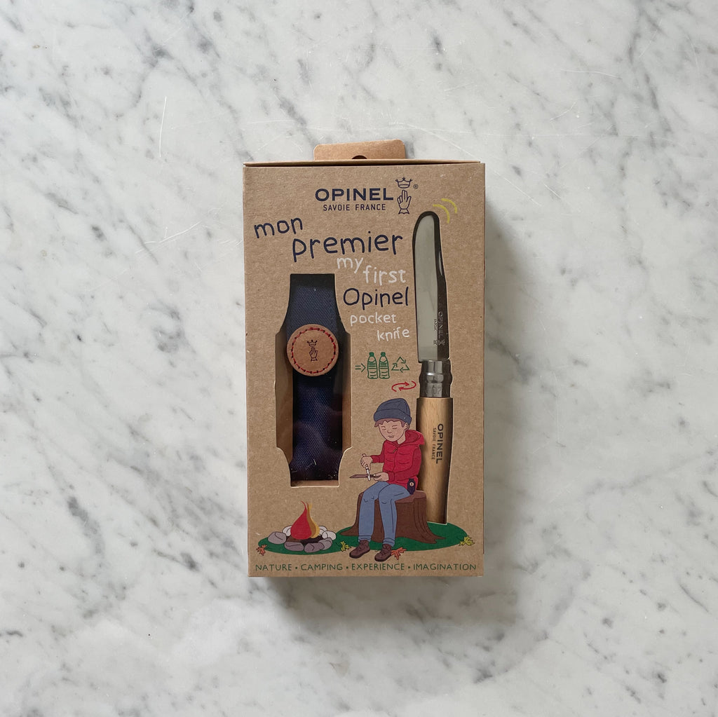 “My First Opinel" Knife & Sheath Set