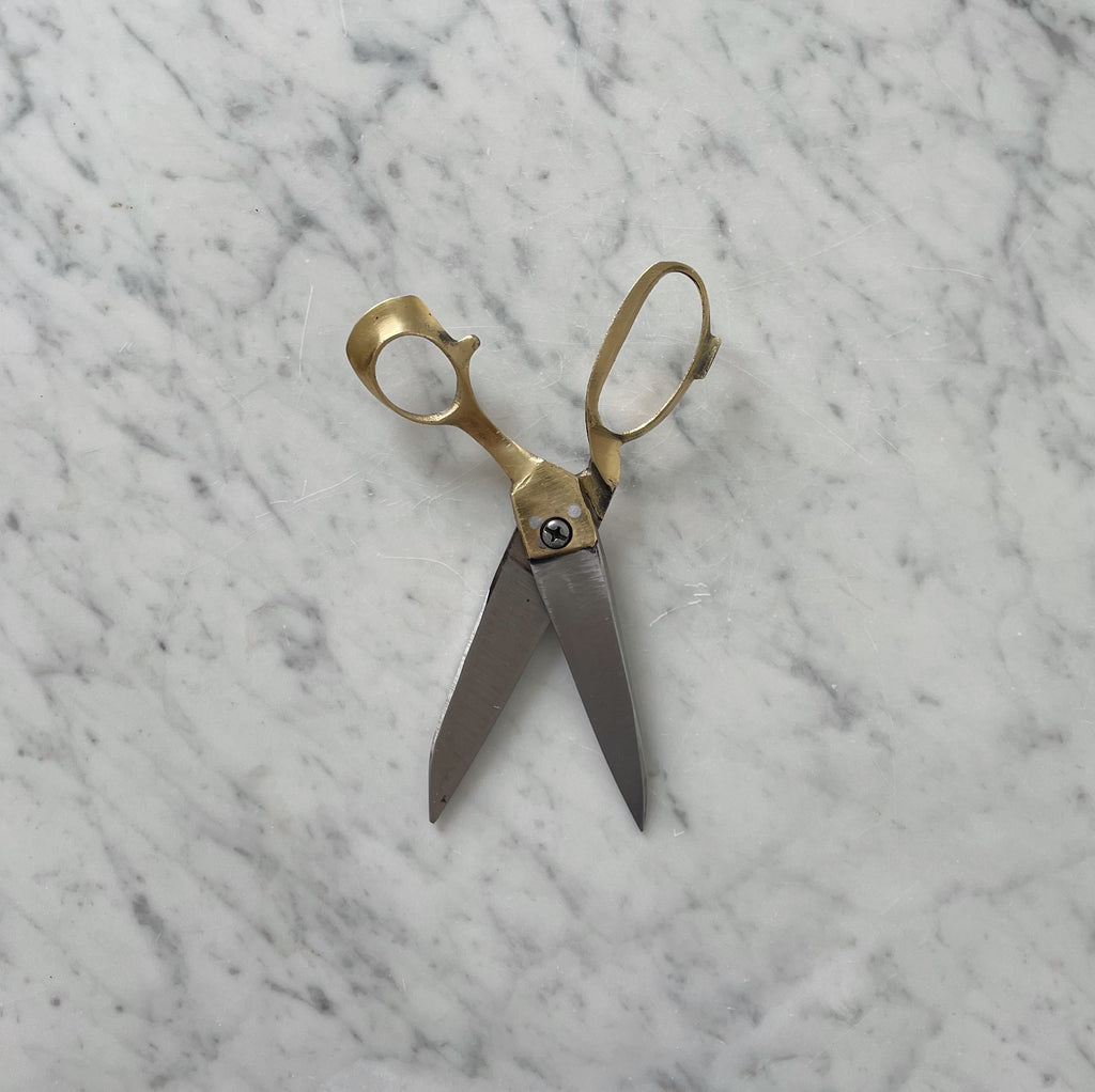 Brass Handle Scissors