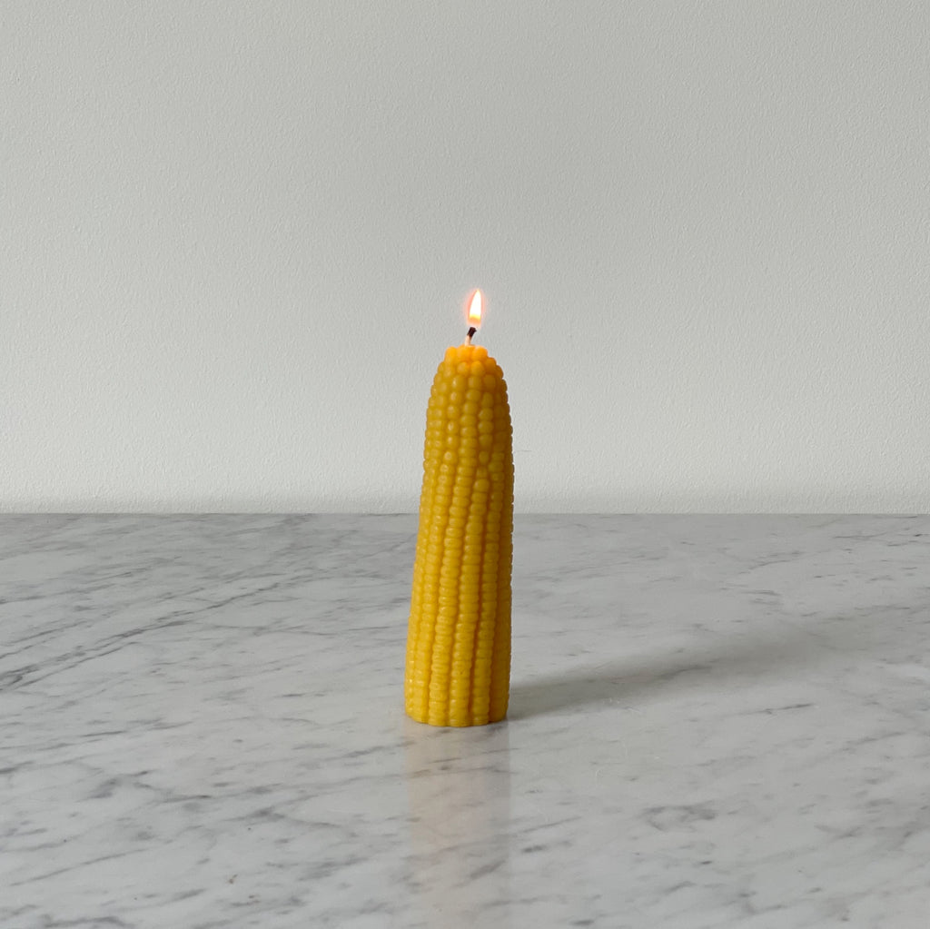 Beeswax Corn Cob Candle